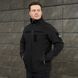 Куртка Pobedov Shadow Softshell з липучками + Подарунок Шеврон чорна розмір S pobOWku2777babls-S фото 2