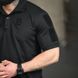 Тактическое поло с вентиляционными зонами и липучками под шевроны черное размер S buy95647bls-S фото 6