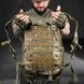 Тактический рюкзак 15 л Cordura с системой крепления Molle мультикам 46х26х11 см buy91506bls фото 2
