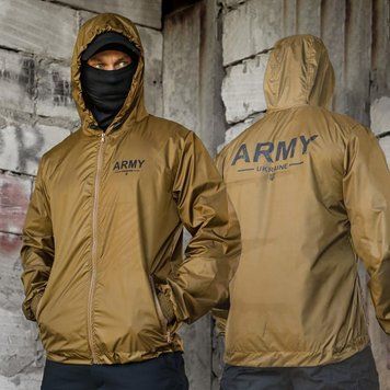 Вітрівка&nbsp;Born of War з принтом Army койот розмір S buy97501bls-S фото