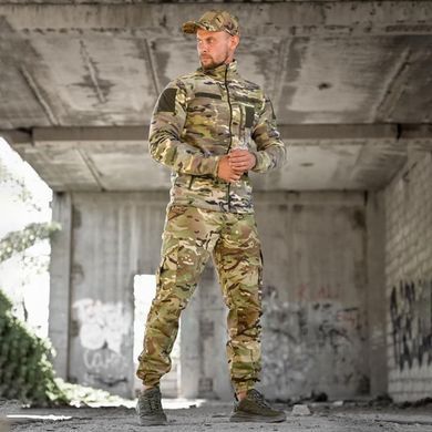 Комплект 4в1 KMS Tactical Флисовая кофта и Футболка + Штаны и Кепка мультикам размер S buy97239bls-S фото