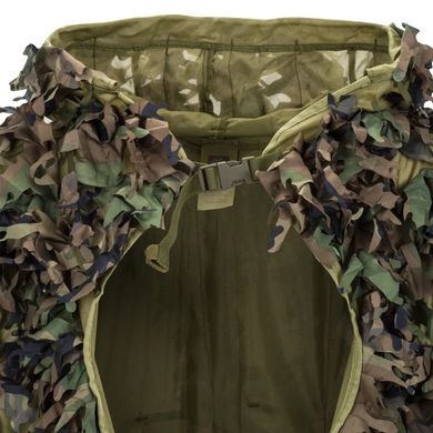 Маскувальний костюм Helikon-Tex Leaf Ghillie Set Camouflage Suit Woodland куртка + штани мультикам розмір універсальний str30985bls фото