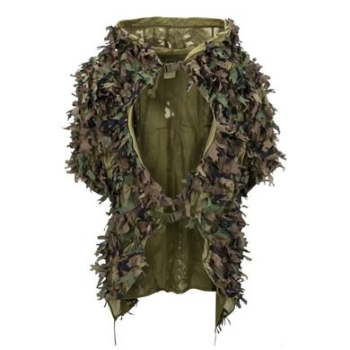 Маскировочный костюм Helikon-Tex Leaf Ghillie Set Camouflage Suit Woodland куртка + штаны мультикам размер универсальный str30985bls фото