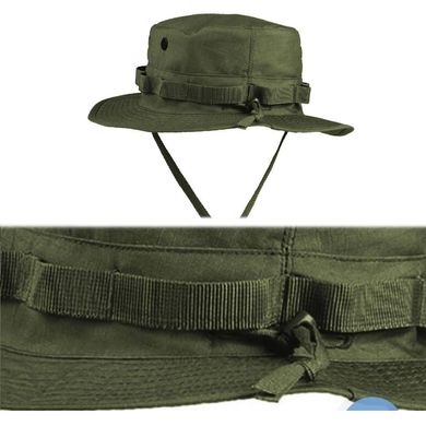 Панама MIL-TEC "Boonie Hat" Rip-Stop олива розмір універсальний for00157bls фото