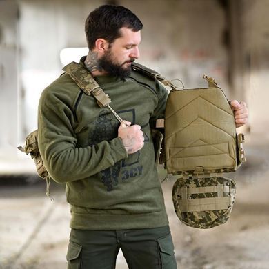 Плитоноска Zero Cordura с подсумками системой быстрого сброса пиксель buy94628bls фото