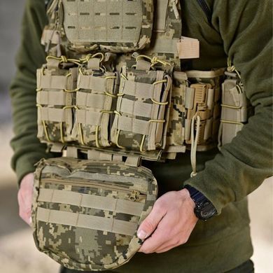 Плитоноска Zero Cordura с подсумками системой быстрого сброса пиксель buy94628bls фото