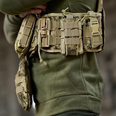 Плитоноска Zero Cordura с подсумками системой быстрого сброса пиксель buy94628bls фото