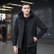 Костюм Pobedov Softshell Куртка + Штани чорний з червоними вставками розмір M pobOWku11ba+PNcc3010babls-M фото 4