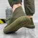 Легкі жіночі Кросівки із дихаючого сітчастого матеріалу олива розмір 36 15250bls-36 фото 3