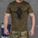 Потоотводящая мужская футболка Oblivion tactical Coolmax с принтом "Berserk" олива размер S buy85784bls-S фото 1