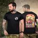 Потоотводная футболка Battle с принтом на груди и спине черная размер 2XL buy93131bls-2XL фото 1