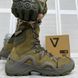 Кожаные мужские Ботинки Vaneda с мембраной и системой поглощения нагрузок / Легкие Берцы олива размер 40 15721bls-40 фото 1