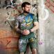 Тактичний комплект Sabotage Triod Футболка + Шорти зелений розмір 4XL buy92744bls-4XL фото 2
