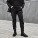 Женская Форма "Pobedov" Куртка на микрофлисе + Брюки - Карго / Демисезонный Костюм черный размер S pob875+760pxbls-S фото 8