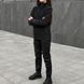 Жіноча Форма "Pobedov" Куртка на мікрофлісі + Штани - Карго / Демісезонний Костюм чорний розмір S pob875+760pxbls-S фото 2