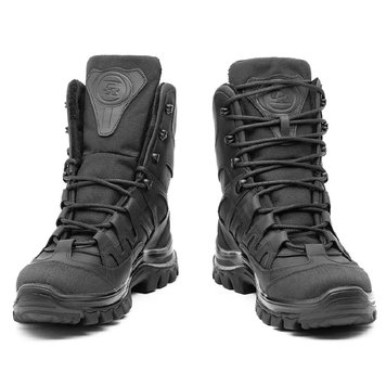 Зимние мужские Ботинки с 3-слойной структурой Teda до -30 °C / Водоотталкивающие кожаные Берцы черные размер 41 50341bls-41 фото