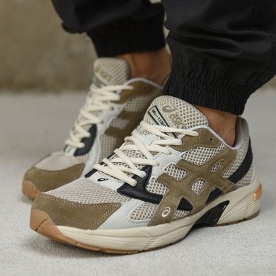 Шкіряні кросівки Asics Gel-1130 з текстильними вставками бежеві розмір 41 buy88652bls-41 фото