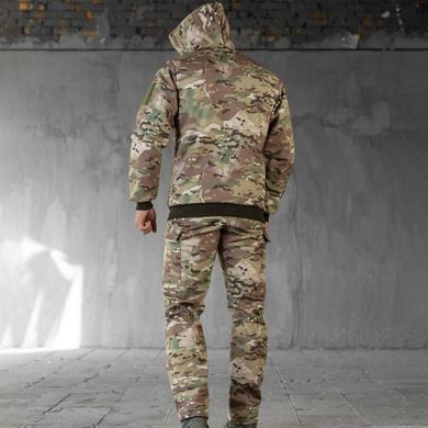 Зимова форма Krang Softshell куртка з капюшоном на овчині + штани мультикам розмір S buy89633bls-S фото