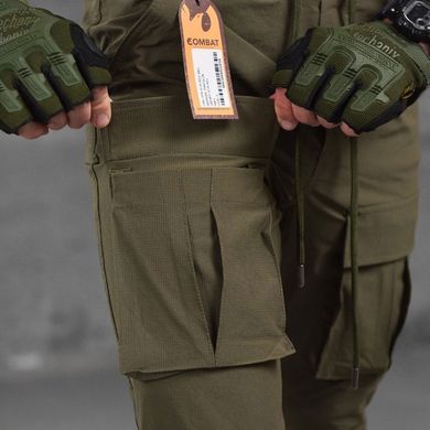 Чоловічі Штани-Шорти Combat з гумкою в поясі / Брюки Трансформери олива розмір S buy87165bls-S фото