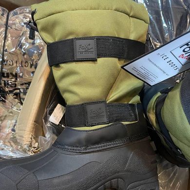 Чоловічі Гумові Чоботи зі знімною підкладкою до -40°С / Утеплене водозахисне взуття Fox Outdoor Thermo Boots «Fox 40C» олива розмір 39 for00677bls-39 фото