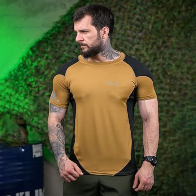 Футболка 5.11 Tactical койот з чорними вставками розмір XL buy92796bls-XL фото