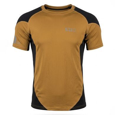 Футболка 5.11 Tactical койот з чорними вставками розмір XL buy92796bls-XL фото