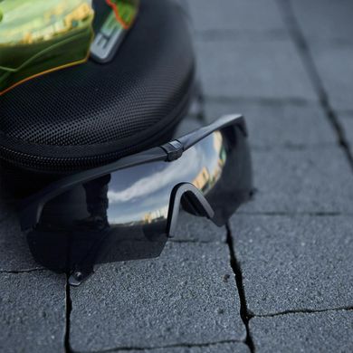 Защитные очки ESS Crossbow с 3-мя сменными линзами и чехлом черные bkr368811bls фото