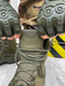 Мужские кожаные Ботинки Vogel Up с мембраной / Водонепроницаемые берцы олива размер 40 13267bls-40 фото 2
