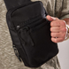 Нагрудна сумка-мессенджер Cordura з 6-ма кишенями / Слінг з регульованим ременем чорний ws46951bls фото 3