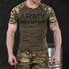 Потоотводящая мужская футболка Odin coolmax с принтом "Army two" олива пиксель размер M buy85606bls-M фото 1