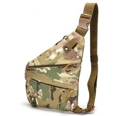 Нагрудна сумка Oxford 800D / Зручний рюкзак-слінг мультикам for00962bls-м фото
