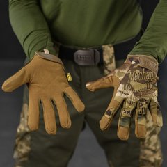 Сенсорні рукавиці Mechanix FastFit із вставками TrekDry койот мультикам розмір L buy50062bls-L фото