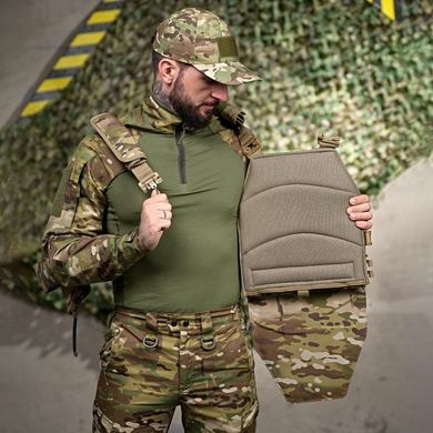 Плитоноска Sogun Gen 2 у зборі з підсумками та системою швидкого скидання мультикам One Size buy93277bls фото
