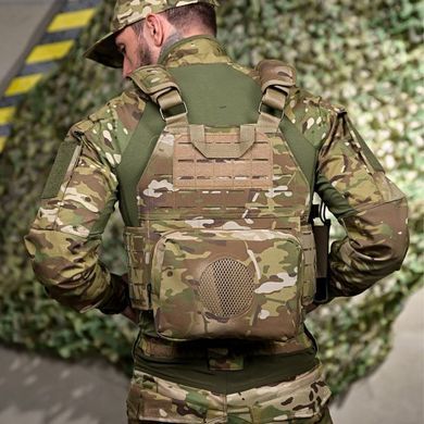 Плитоноска Sogun Gen 2 у зборі з підсумками та системою швидкого скидання мультикам One Size buy93277bls фото