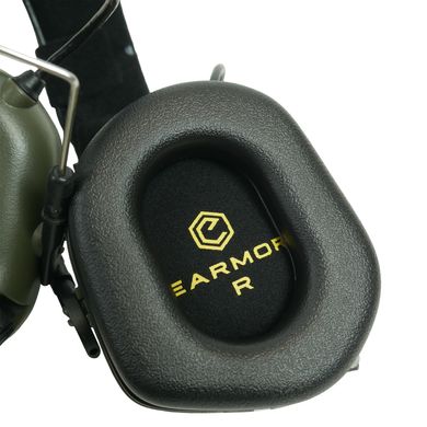Активні навушники Earmor M32X MOD4 з адаптерами для шоломів Fast олива kib7080bls фото
