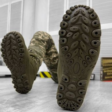 Мужские легкие Ботинки Gepard Legion на износостойкой подошве / Летние Берцы до +28°C олива размер 41 16335bls-41 фото