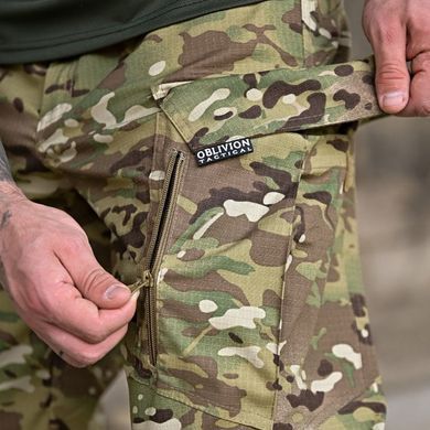 Тактичні штани Oblivion Tactical з поясом на резинці мультикам розмір S buy92384bls-S фото