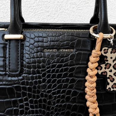 Жіноча Сумка Mia Bag Croco чорна 25.5 х 17 х 9 см buy97144bls фото