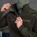 Чоловіча Флісова Кофта "NACIA" зі вставками Softshell / Фліска з липучками під шеврони олива розмір S buy83816bls-S фото 5