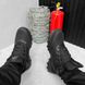 Зимние мужские кроссовки с меховой подкладкой / Влагозащищенная обувь черная размер 42 buy56748bls-42 фото 6