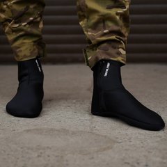 Чоловічі неопренові Шкарпетки на блискавці / Міцні Термоноски чорні розмір 39-40 1305bls-39-40 фото