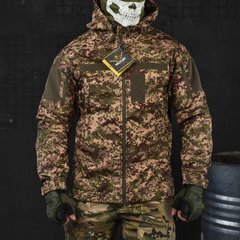 Демісезонна чоловіча куртка "Military plus" Softshell піксель розмір S buy85653bls-S фото