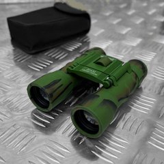 Компактний Бінокль Bassell 22x32 із системою призм ROOF та чохлом у комплекті зелений 17006bls фото