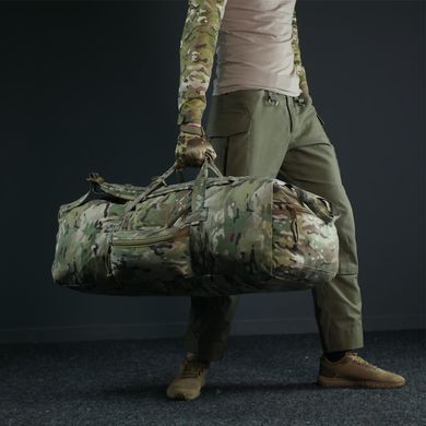 Тактическая сумка-рюкзак Kiborg Militex Cordura 69 л мультикам kib2811-0101-00bls фото