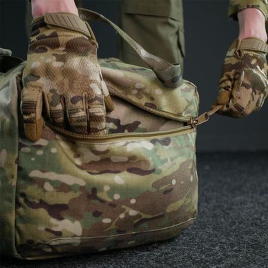 Тактическая сумка-рюкзак Kiborg Militex Cordura 69 л мультикам kib2811-0101-00bls фото