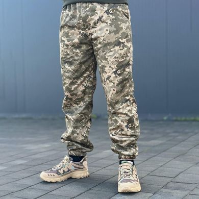 Чоловічі штани Cargo з поліестеру та бавовни піксель розмір S for00300bls-S фото