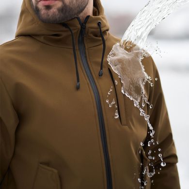 Мужской Комплект Куртка Softshell + Брюки на флисе /  Костюм Intruder койот размер S int1699085426bls-S фото