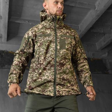 Демисезонная мужская куртка Military plus Softshell хищник размер S buy85653bls-S фото