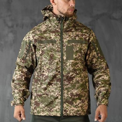 Демисезонная мужская куртка Military plus Softshell хищник размер S buy85653bls-S фото