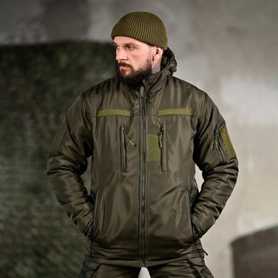 Тактическая форма Northern Куртка с капюшоном + Брюки с подтяжками олива размер M buy94834bls-M фото